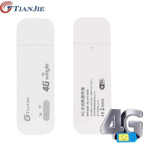 4G LTE Wifi Router 150Mbps Mobile Hotspot USB Modem Ulocked WCDMA UMTS 3G 4G USB Broadband Wi-Fi Router Dongle
