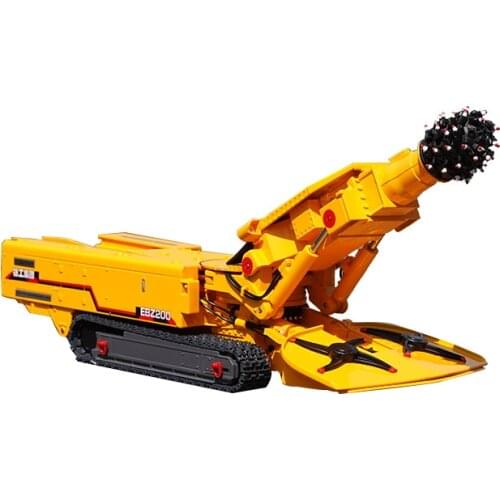1:35 XCMG EBZ200 Diecast roadheader rotary drilling rig model alloy construction machinery scale miniature for promotion gift