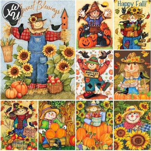 WEIWEI Diamond Painting Autumn Scenic Square Round Drill 5D Mosaic Kit Embroidery Cross Stitch Handmade Products for Home Decor