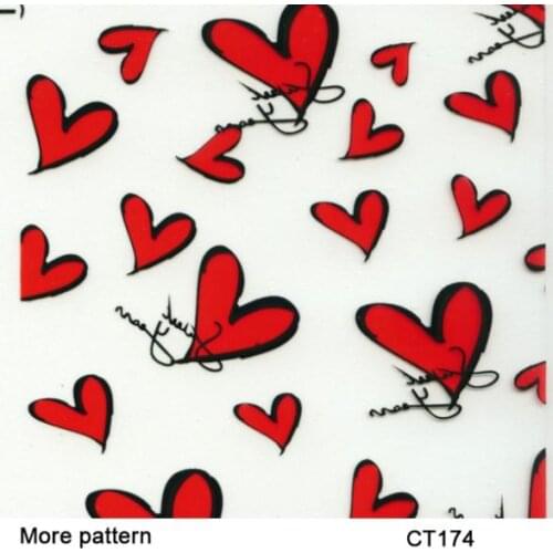 C012 Printing Materials 50 square Width 1m cartoon pattern water transfer film