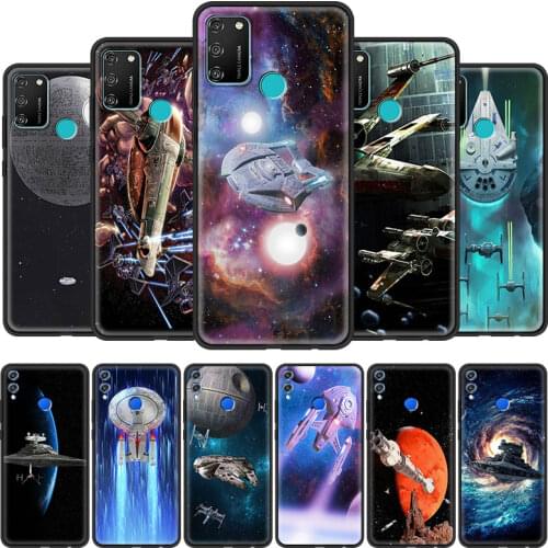 War space ship star Cell Phone Case for Huawei Y7 Y6 Y9 2019 Y6p Honor 9X 20 9A 8X 30i 9S 8S 10 Lite 30 Pro Play 9C Cover