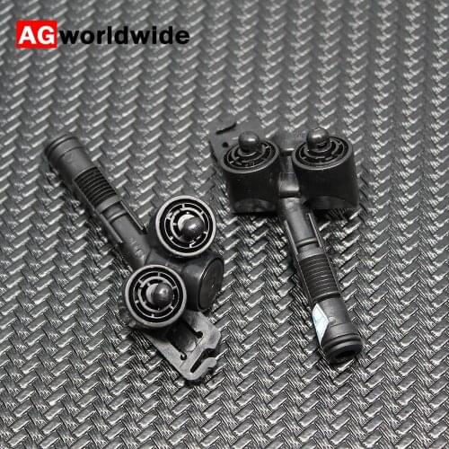 For VOLVO S40 C70 C30 V50 2007 2008 2009 2010 2011 2012 Pair Headlight Washer Pump Wiper Nozzle Cylinder 30698423 30698422