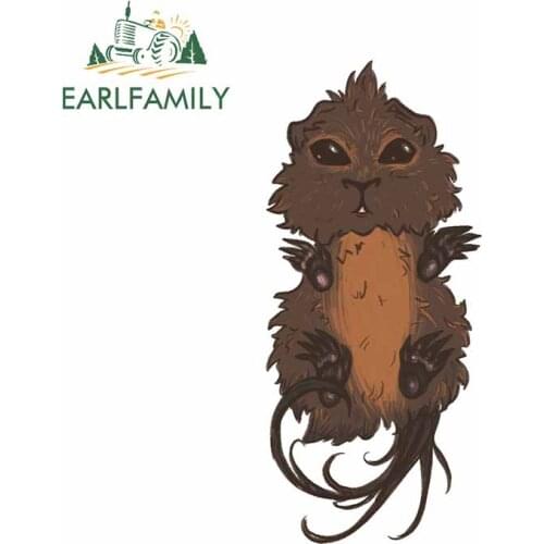 EARLFAMILY 13cm x 6.1cm for Cute baby bird Cartoon Motorcycle Car Sticker Anime Scratch-Proof Decal for Refrigerator Laptop RV