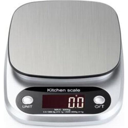 Kitchen Electronic Scale 0.1g Food Gift Stainless Steel Precision Electronic Platform Scale