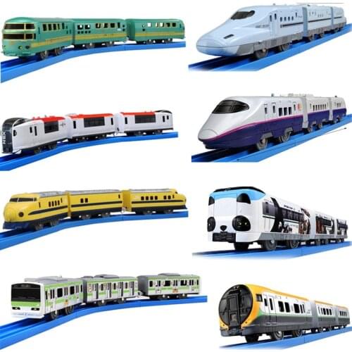 Hot Toys TOMICA Train Domeka Electric Train Track Toy Shinkansen Transport Locomotive High Speed Rail Train Toy Car Kids Toy Boy