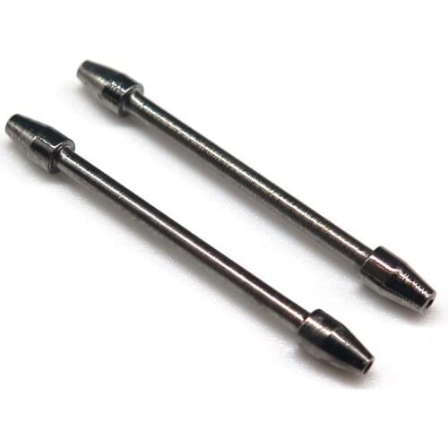 Minfishing 50pcs Fishing swivel metal lead sheath tube Line Cross fishing stopper Fishing hooks Accessories for Sea Fishing