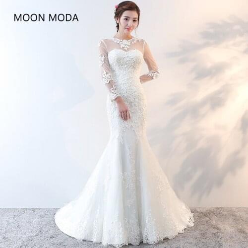 MOON MODA Mermaid Silhouette Wedding Dresses