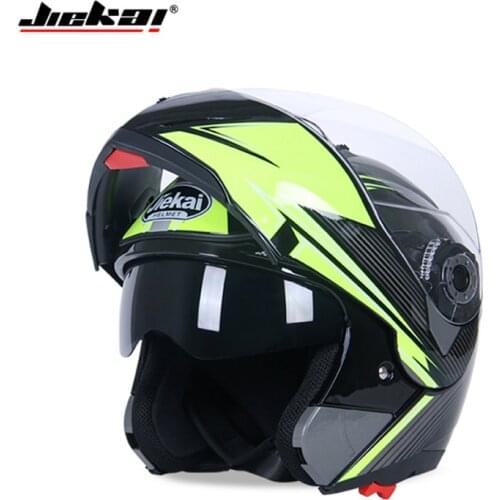 NEW ARRIVE DOT ECE sticker JIEKAI 105 Flip Up Motorcycle helmet motocicleta casco Helmets motocross racing helmet M L XL XXL