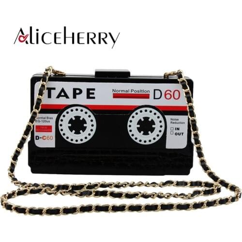 2019 New Fashion Women Clutch Bag Tape Type Acrylic Luxury Handbag Party Purse Womens Shoulder Evening Box Bag