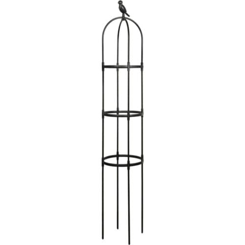 Support Frame Garden Plant Rack Climbing Wrought Iron Planter Trellis Display Bracket Tool Height 150cm Splicing Flower Stand