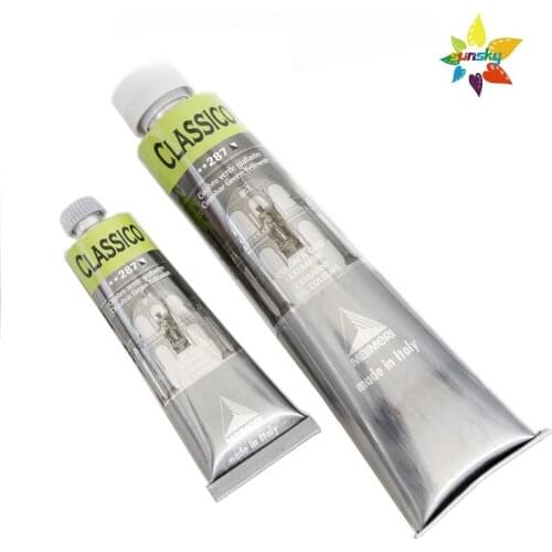 Original Italy Maimeri Classico Oil colour saturated color tubular 60ml single 77 colors Self selected Professional Art supplies