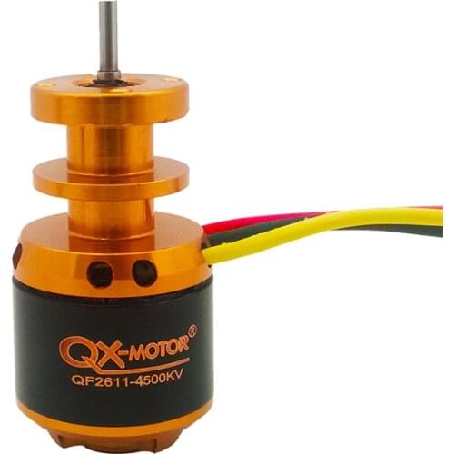 QX-MOTOR QF2611 4500kv 3S Brushless Motor For RC Airplane 64mm Ducted Fan Jet EDF DIY Drone Parts
