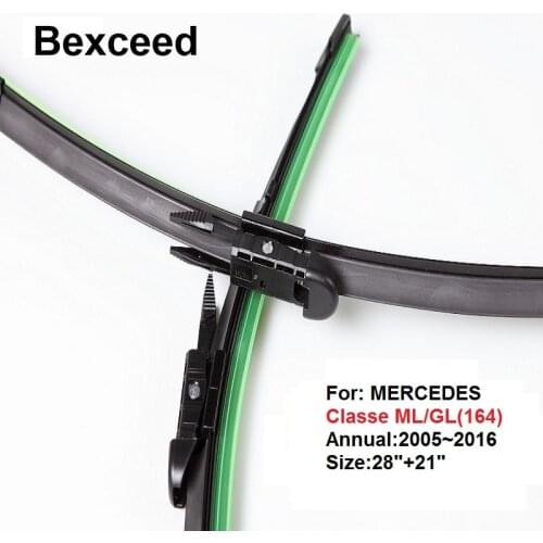 1 Pair(28"+21") High Quality Car Windshield Special wiper blade for MERCEDES Classe ML/GL(164)
