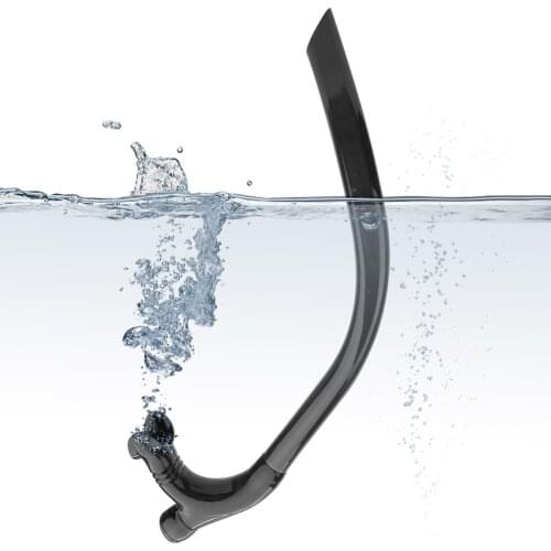 Silicone Swimming Front Breathing Tube Training Professional Adults Snorkel Diving Tube Suitable for swimming, snorkeling diving