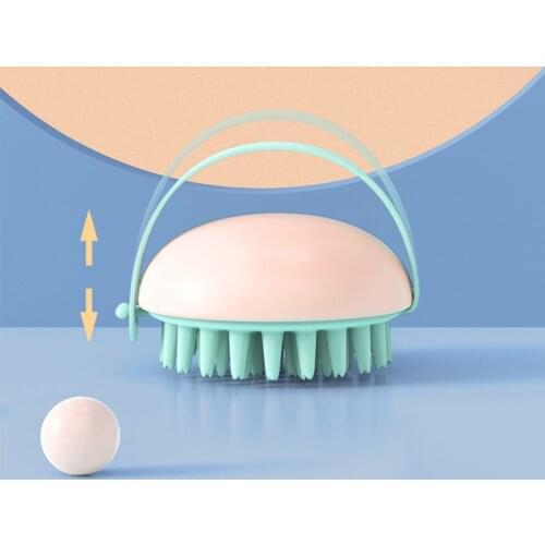 Silicone Shampoo Scalp Hair Massager Shampoo Massage Comb Bath Massage Brush Scalp Massager Hair Shower Brush Comb Massage Tool