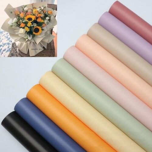 58cmx15yards Floral Bouquet Flower Wrapping Paper Wedding Deco Craft Paper Gift Packaging Paper