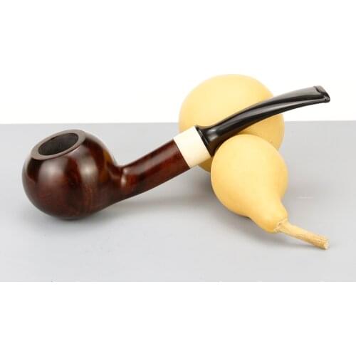 High Quality Briar Smoking Pipe 9mm Filter Briar Wood Pipe Creative Briar Pipe Handmade Tobacco Pipe Briar