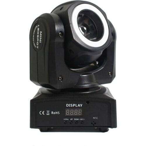 High Quality 60W Full Color LED Moving Head Beam Light With 5050 3 In 1 Aperture Halo Stage Lighting Wedding Bar Dj Equipment