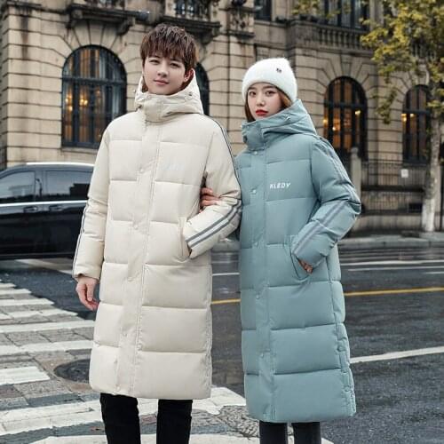 Cotton-padded jacket womens winter 2021 Korean version of the new lightweight long slim down padded jacket ladies warm jacke