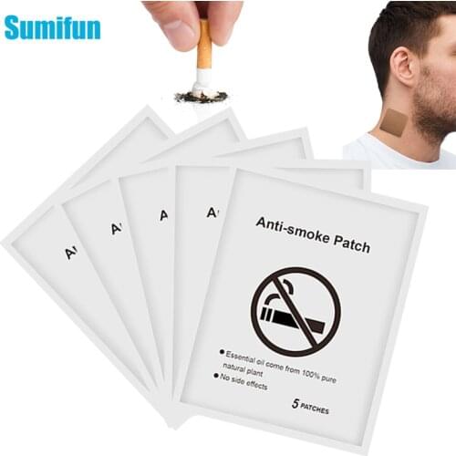 40pcs 100% Natural Ingredient Anti Smoke Patch Stop Quit Smoking Cessation Health Care Chinese Herbal Medical Plaster