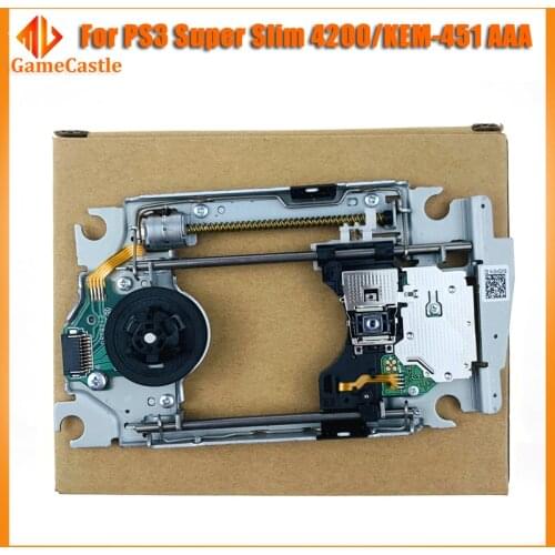 5PCS/Lot Brand New KEM-451AAA kem 451aaa for PS3 Super Slim CECH-4200 KES-451 Laser Lens reader with deck mechanism
