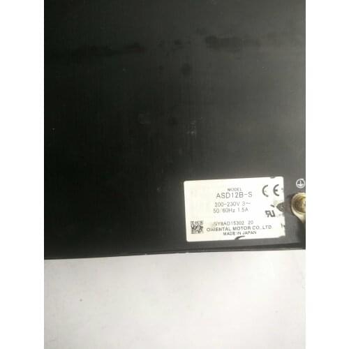 ASD12B-S stepper driver , used in good condition . 80% appearance new , good working , free shipping