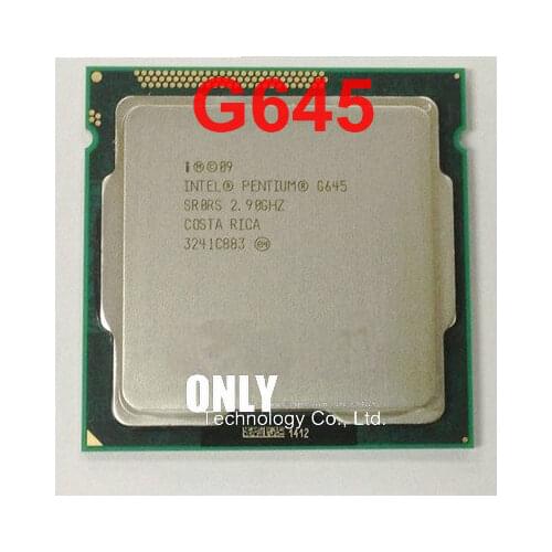 Free Shipping Intel CPU Pentium G645 3M Cache, 2.90 GHz LGA 1155 TDP 65W desktop CPU Free shipping scattered piece processor