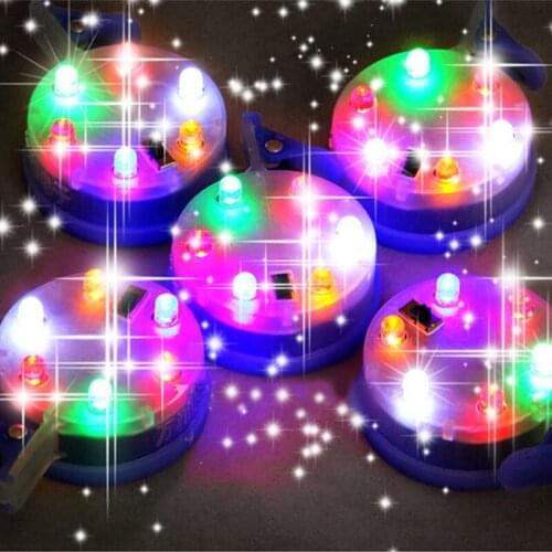 Free shipping high quality 3p 6p colors light led lamp kite factory shinning in the sky toy factory kite parafoil with switch