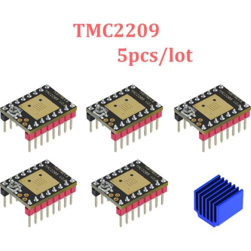 Twotrees TMC2208 Motor Mute Driver Stepstick replace TMC2100 Driver With Ceramic Screwdriver For SKR V1.3 Controller Board 3d
