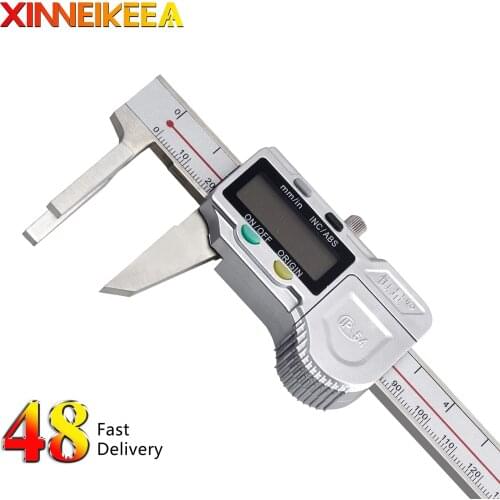 Screw Head Thickness Digital Caliper Horizontal Center Distance Edge Center Distance Caliper 150mm 200mm 300mm Digital Caliper