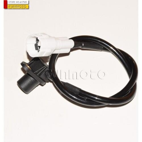 REAR CHAIN SPROCKET 38 TEETH AND SPEED SENSOR OF HISUN350ATV-2 PARTS NUMBER IS 46162-102-0000