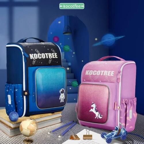 Load Reduction Bag Ridge Protection Childrens Backpack 1-2-3-6 Grade Kids Lightweight Schoolbag For 6-8-12 Years Old Boys Girls