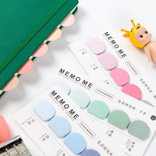 60 pcs/Lot Mini spot sticky note Color post Paper sticker Book marker Stationery Office accessories School supplies FM664
