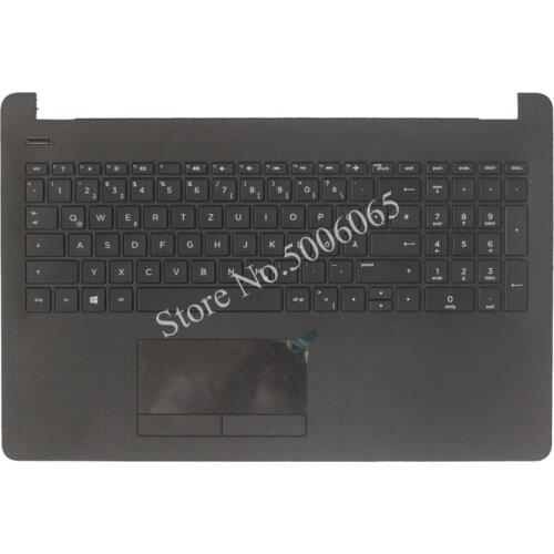 German laptop keyboard for HP 15-bs030nr 15-bs037nr 15-BS020WM 15-bs070wm with Palmrest Upper Cover no touch