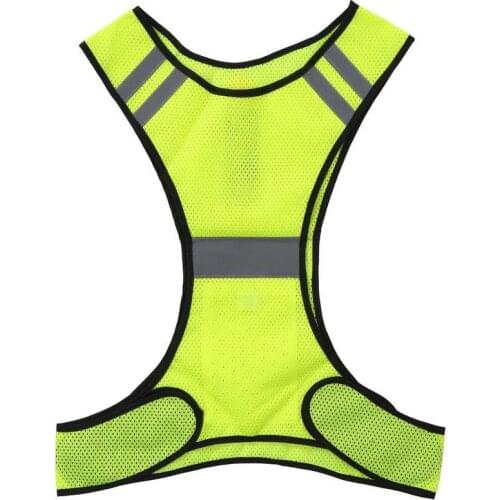 NEW Breathable Traffic Night Work Security Running Cycling Safety Reflective Vest High Quality Reflective Safety Jacket