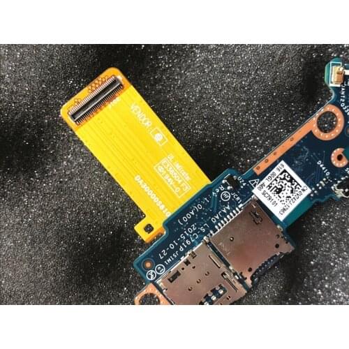 Suitable For Dell Latitude 11 (5175 / 5179) Tablet SIM / SD Card Reader Power Button Daughter Circuit Board LS-C791P 0V242J