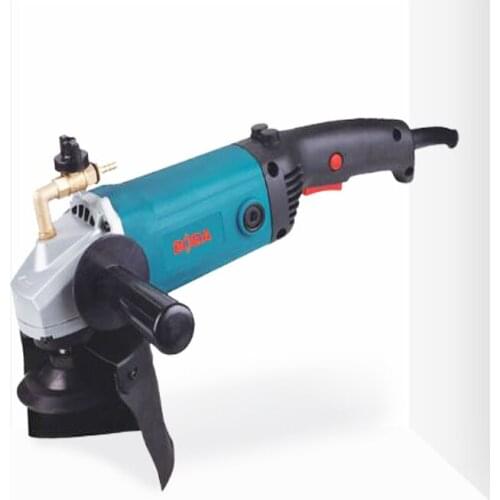 Portable Electric Angle Grinder MutiFunction Household Wet Polisher With 5 Polishing Disc For Free WG5-125 Wet Polishing Machine
