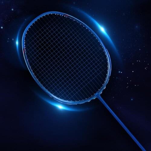 Badminton Racket Professional Carbon Portable For Training Single Package ultraligera, para entrenamientos deportivos