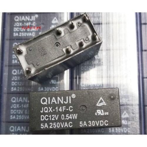 Relay jqx-14f-c-12vdc jqx-14f-c-dc12v