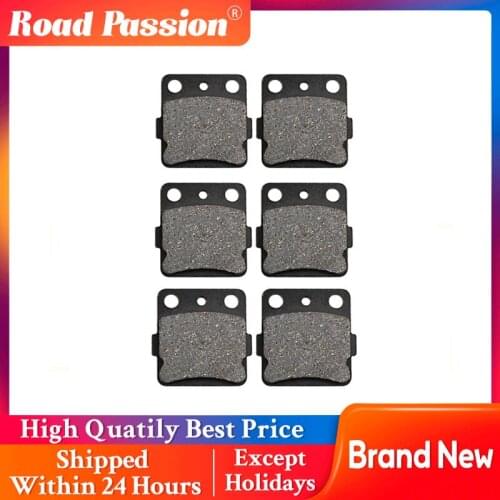 Road Passion Motorcycle Front and Rear Brake Pads For Honda ATC250R ATC250X TRX250 TRX300 TRX400 TRX300EX TRX400EX TRX250X ATV