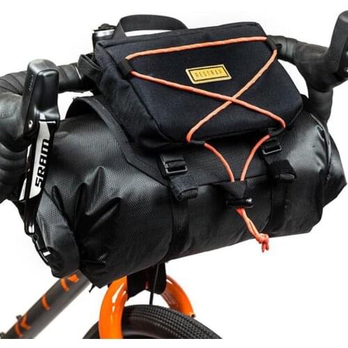 Britain restrap handmade road bicycle equipped with bag front handlebag waterproof bag travel