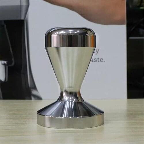 Food Grade 57.5/58.5/51/53/58mm Coffee Tampers Stainless Steel Handle Barista Espresso Maker Grinder Hand Coffee Compactor