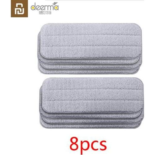 Youpin Deerma Replace Mop Rags for Water Spray TB500 TB800 swabber 360 Rotating Cleaning Head Wooden Carbon Fiber Cloth