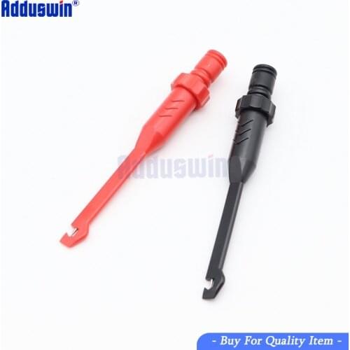 2 pcs Piercing Test Clip with 4mm Banana seat Heavy-Duty Insulation Piercing Probe Automotive test Clip with back probe