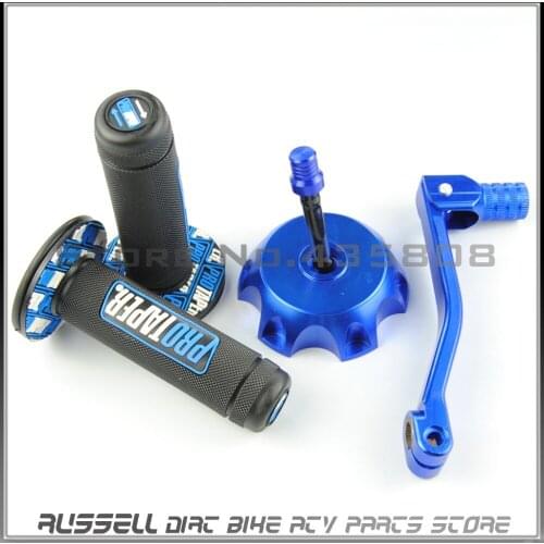 22mm pro taper handle grip Fat Bar handlebar Shifter Gear lever fuel gas tank cap , for dirt pit bike