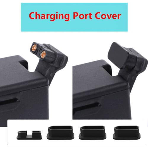 4Pcs/Set Dustproof Plug Silicone Cover Cap for DJI FPV Drone Battery Charging Port Protector for DJI FPV Combo Drone Accessories