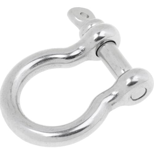 4Pcs Buckle Marine Ship Chain Shackle Captive Handle Hook 304 Stainless Steel 6mm