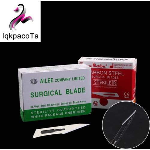 British AILEE surgical blade shaping blades individually packaged sterile No. 10 15 11