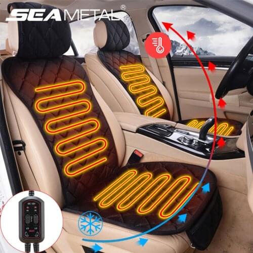 12V Heated Car Seat Cover Heating Electric Car Seat Cushion Winter Warm Universal Fit Most Car FOR Auto Interior Accessories