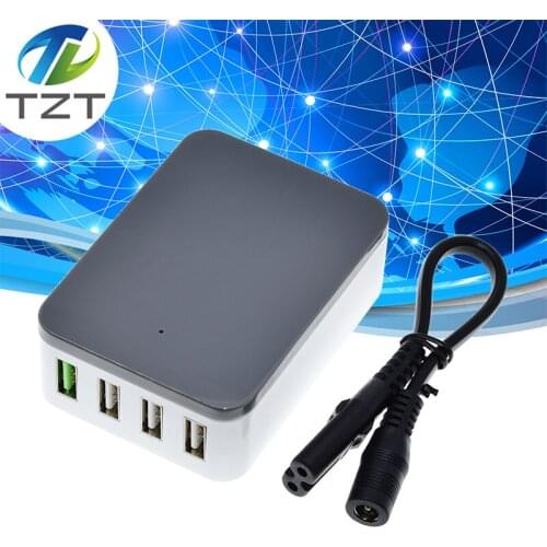 Fast Quick Charger DC12V 24V 36V Input Car Marine USB Port 4USB charger QC2.0 QC3.0 AFC FCP Quick charge